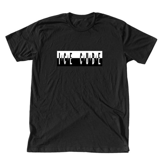 Ice Cube Logo Black T-Shirt