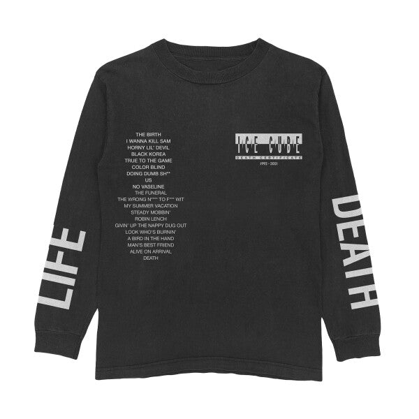 Death Certificate Anniversary Longsleeve T-Shirt