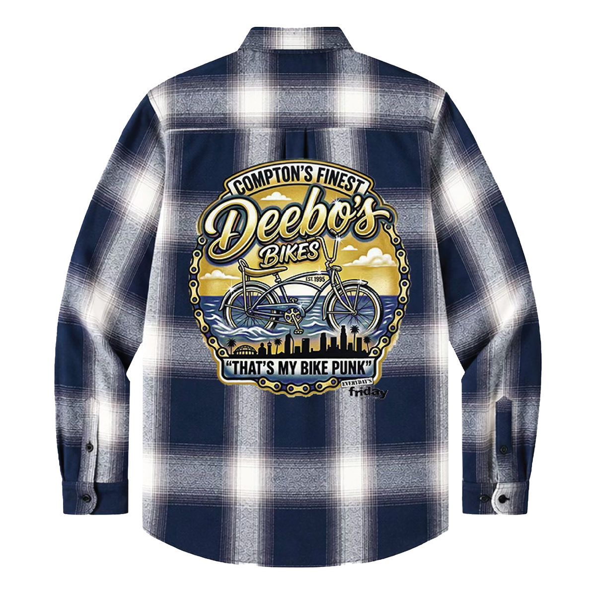 Deebo's Bikes Flannel Overshirt
