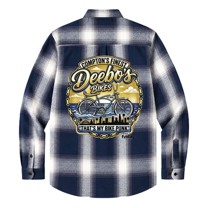 Deebo's Bikes Flannel Overshirt