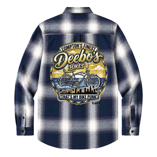 Deebo's Bikes Flannel Overshirt