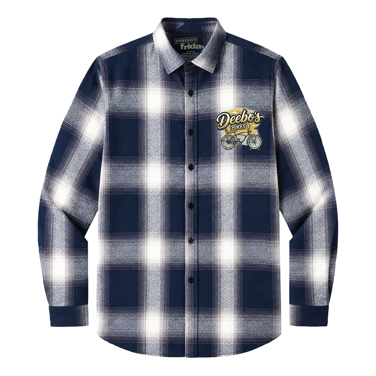 Deebo's Bikes Flannel Overshirt