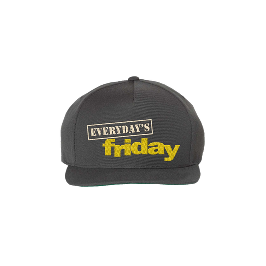 Everyday's Friday Snapback - Dark Gray